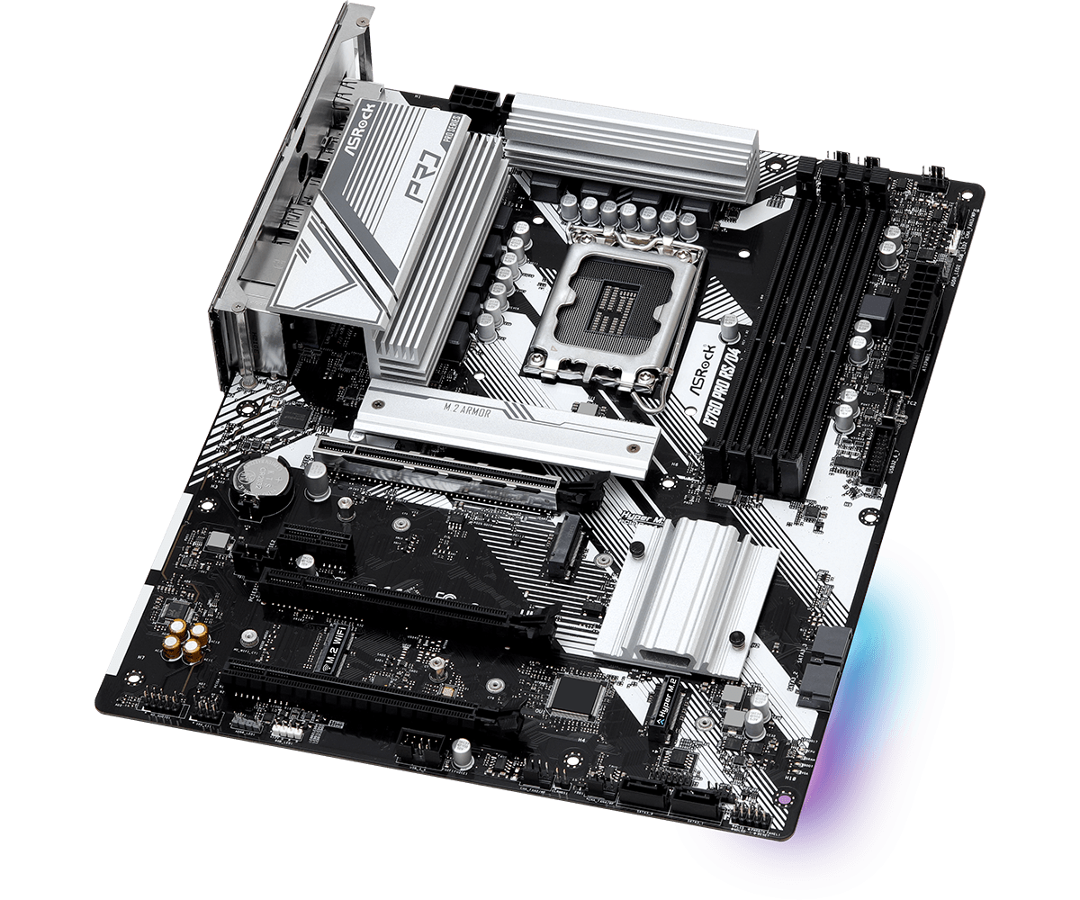 ASRock B760 Pro RS/D4 Intel 第12/13世代 マザーボード